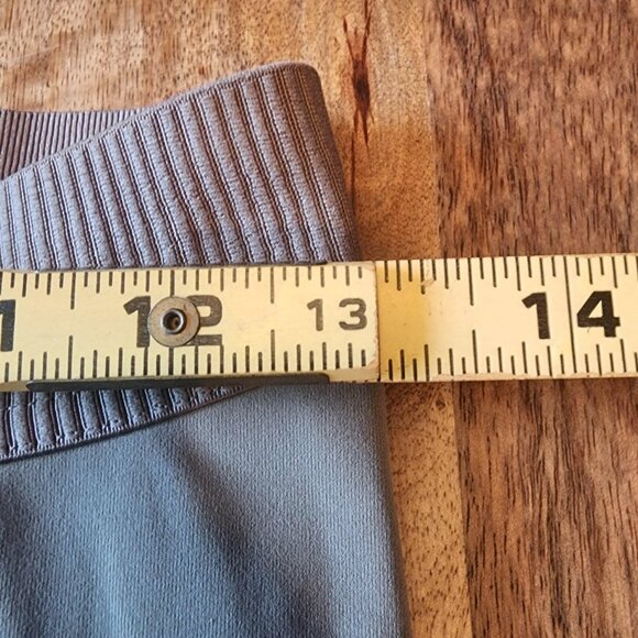 Lululemon Pants Mens Large Gray Green License to Train LTT Leggings Running Gym - Picture 7 of 9